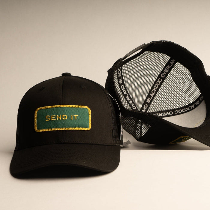 SEND IT Black Trucker hat