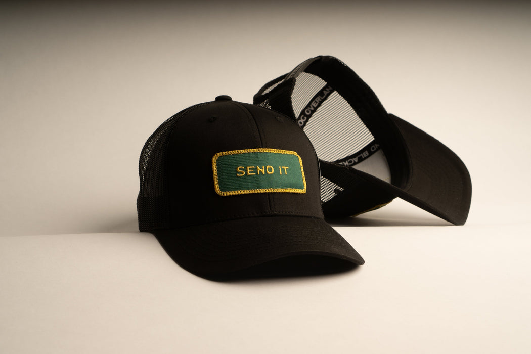 SEND IT Black Trucker hat