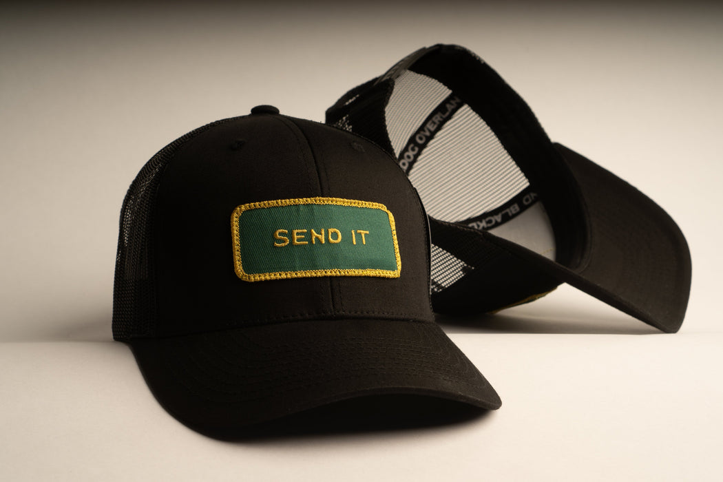 SEND IT Black Trucker hat