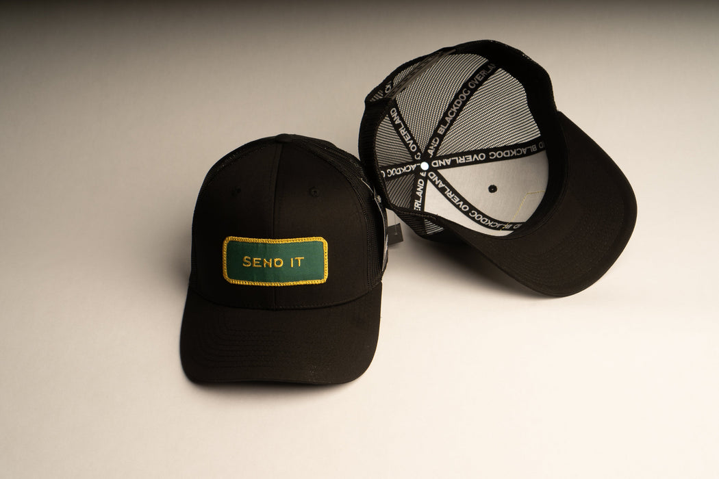 SEND IT Black Trucker hat