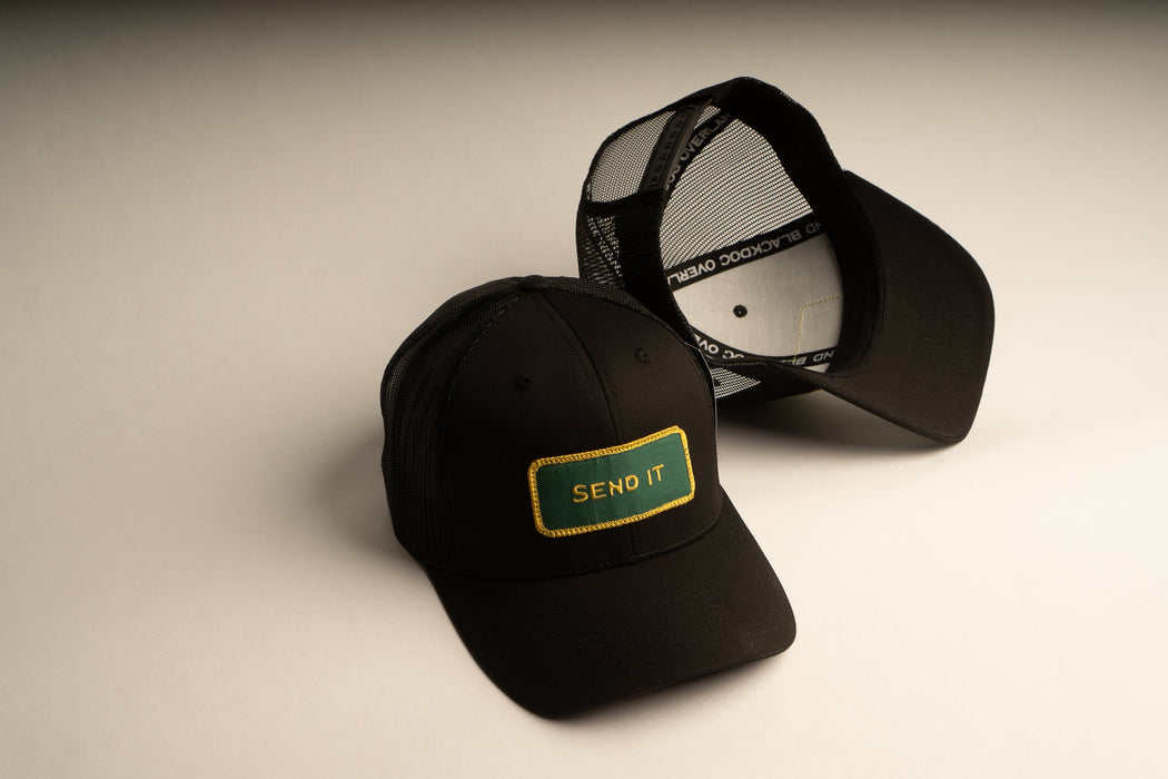 SEND IT Black Trucker hat