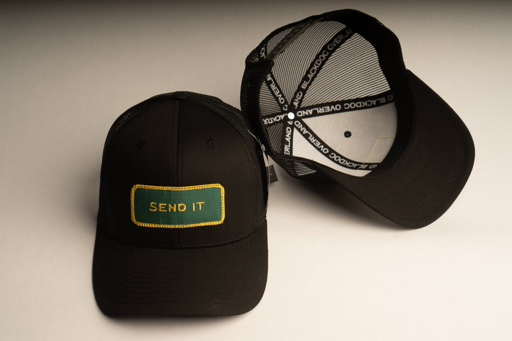 SEND IT Black Trucker hat