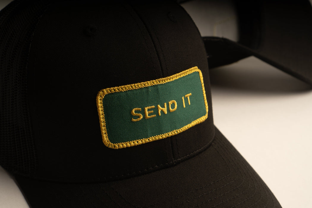 SEND IT Black Trucker hat