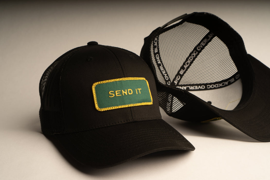 SEND IT Black Trucker hat