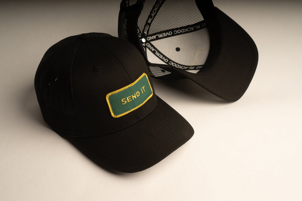 SEND IT Black Trucker hat