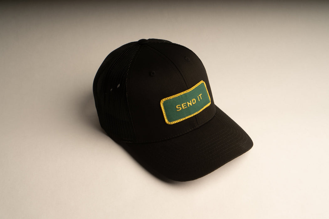 SEND IT Black Trucker hat