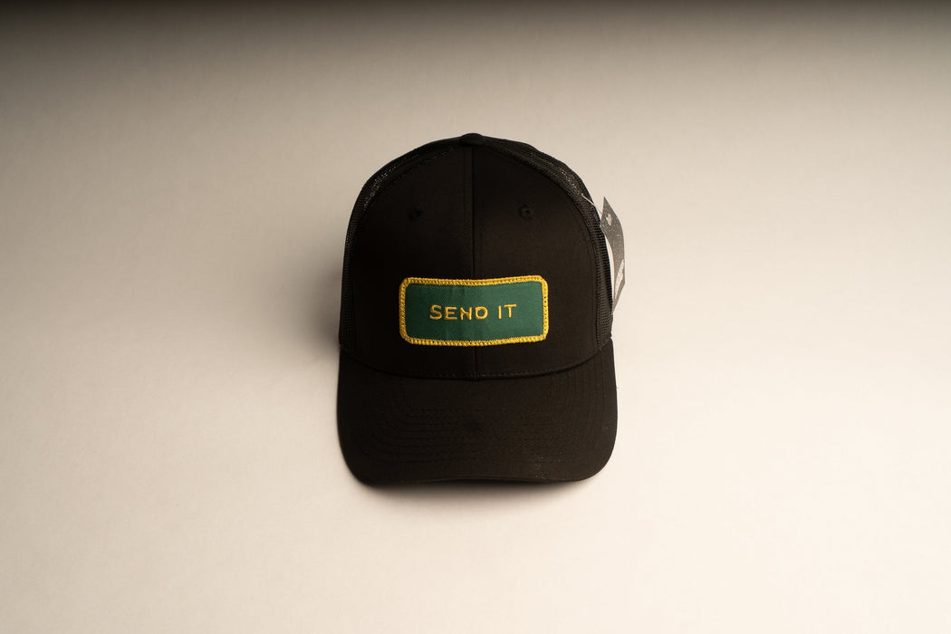 SEND IT Black Trucker hat