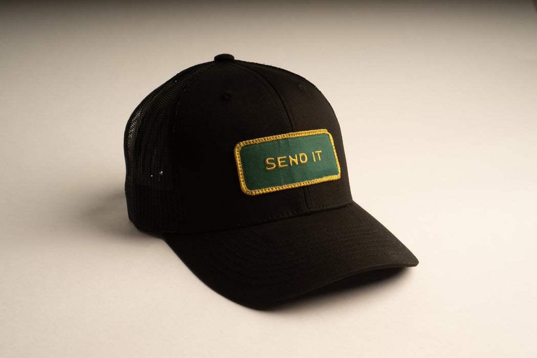 SEND IT Black Trucker hat