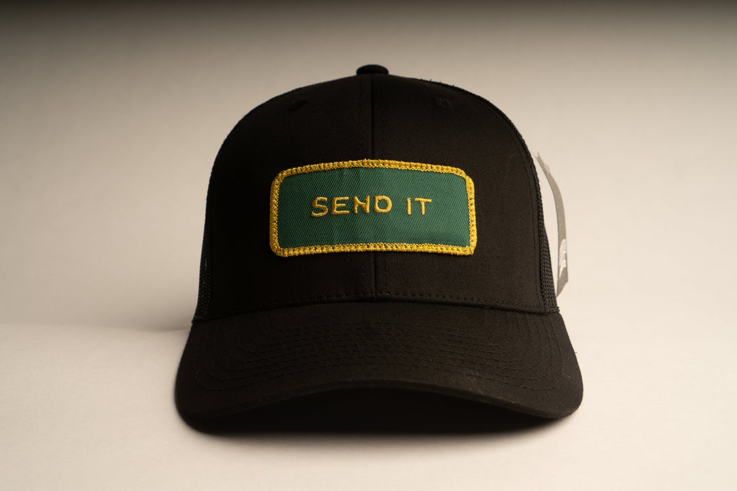 SEND IT Black Trucker hat