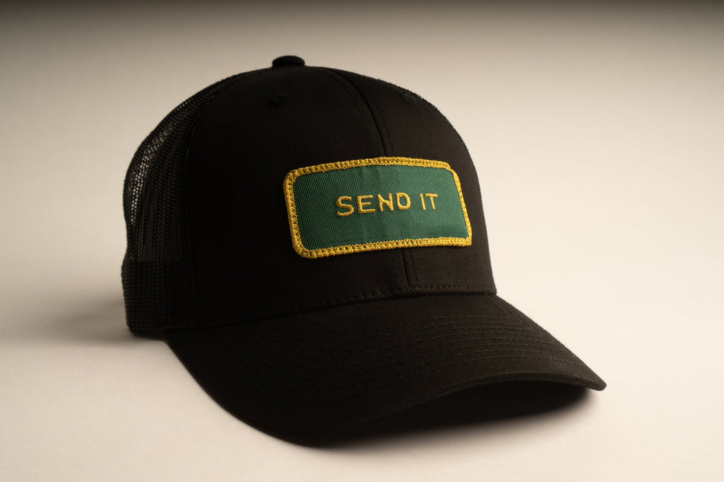 SEND IT Black Trucker hat