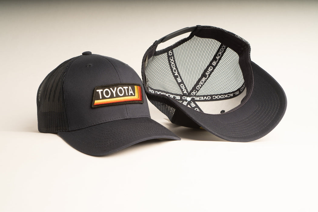 TOYOTA TRD Blue Trucker hat