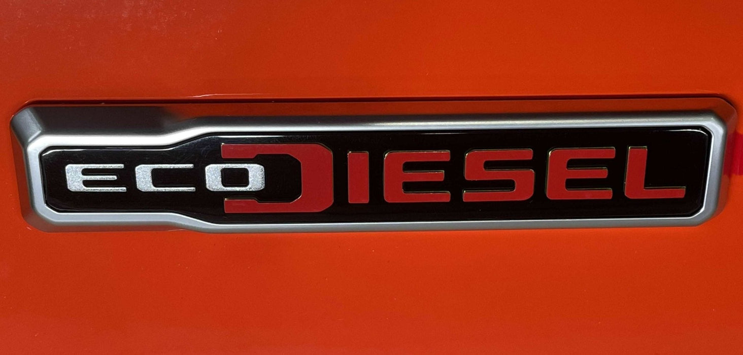 Premium Cast Vinyl Decal for ECO-DIESEL Emblem