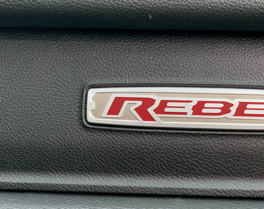 Premium Cast Vinyl Decal Letter Inserts for 2019-2024 RAM REBEL Dashboard