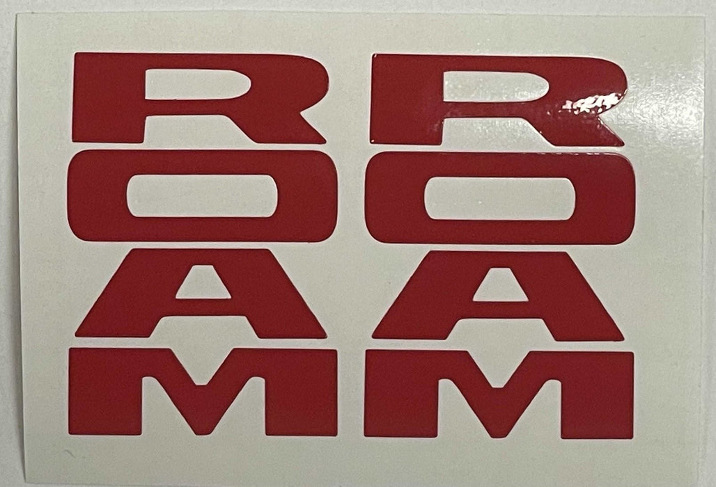 Premium Cast Vinyl Decal Letter Inserts for 2019-2024 RAM Tailgate Emblem