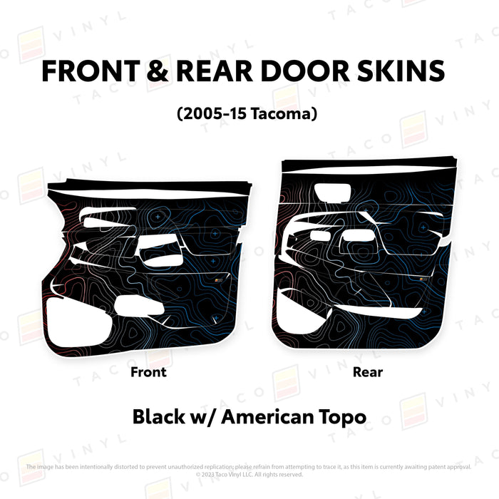 2005-15 Tacoma Door Skins