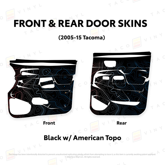 2005-15 Tacoma Door Skins