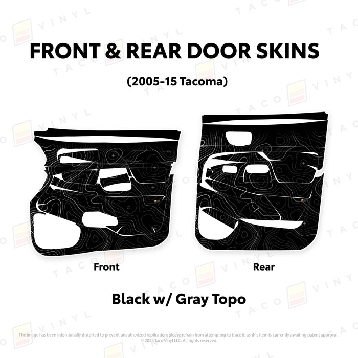 2005-15 Tacoma Door Skins