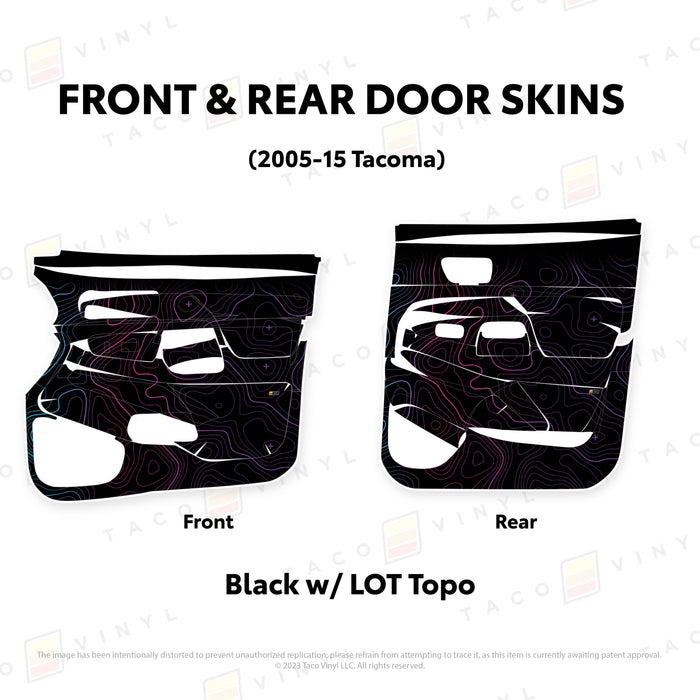 2005-15 Tacoma Door Skins