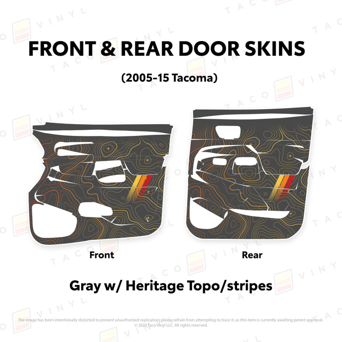 2005-15 Tacoma Door Skins