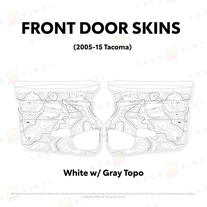 2005-15 Tacoma Door Skins