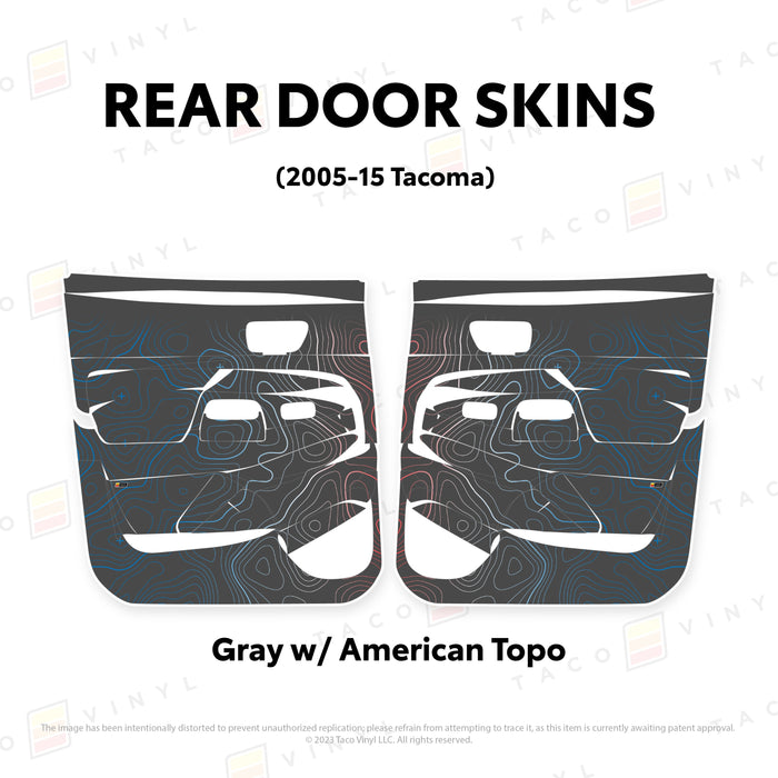 2005-15 Tacoma Door Skins