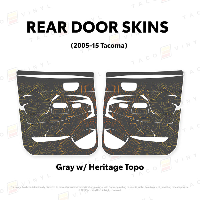 2005-15 Tacoma Door Skins