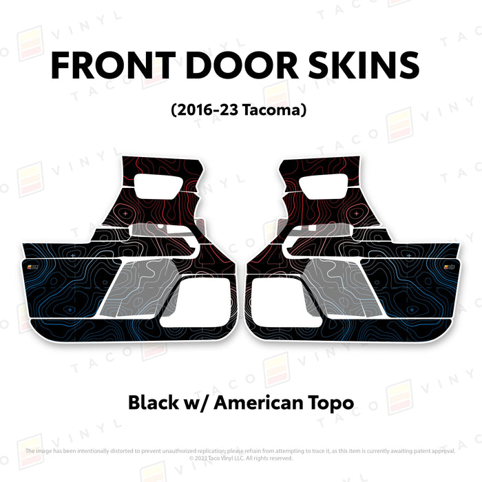 2016-23 Tacoma Door Skins