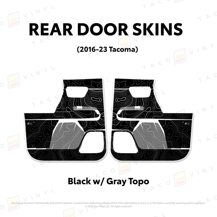 2016-23 Tacoma Door Skins