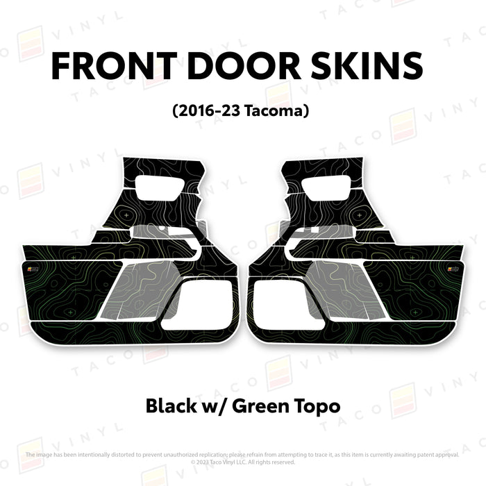 2016-23 Tacoma Door Skins