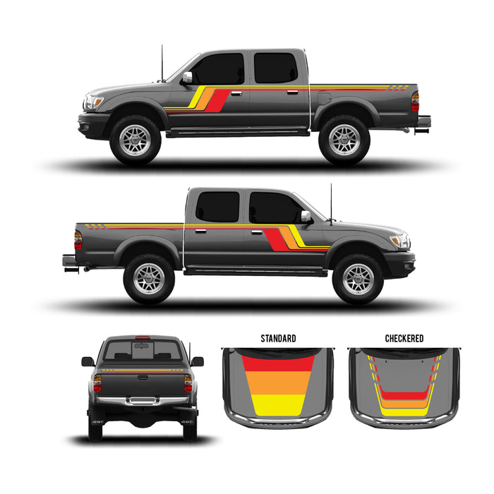 1995-04 Tacoma Checkered Stripe Kit