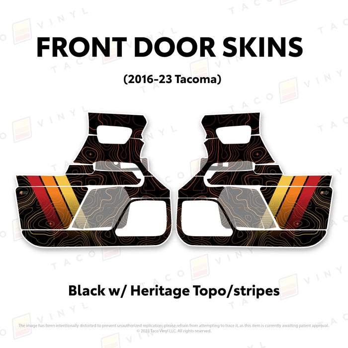 2016-23 Tacoma Door Skins