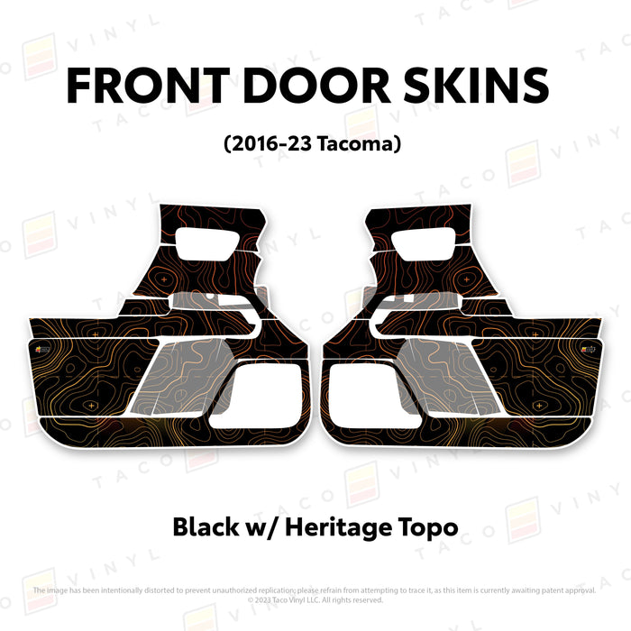 2016-23 Tacoma Door Skins