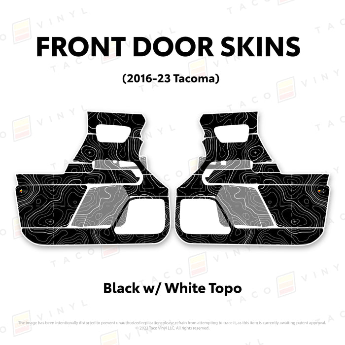 2016-23 Tacoma Door Skins