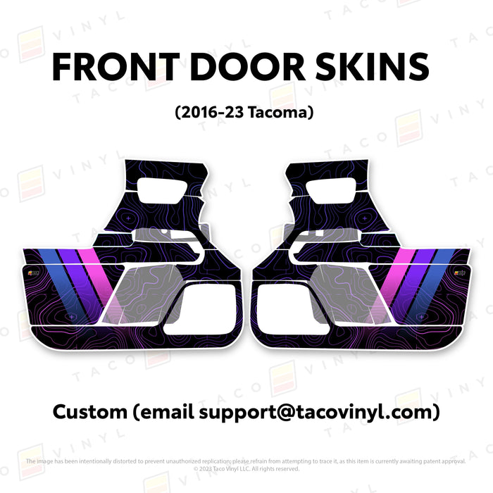 2016-23 Tacoma Door Skins