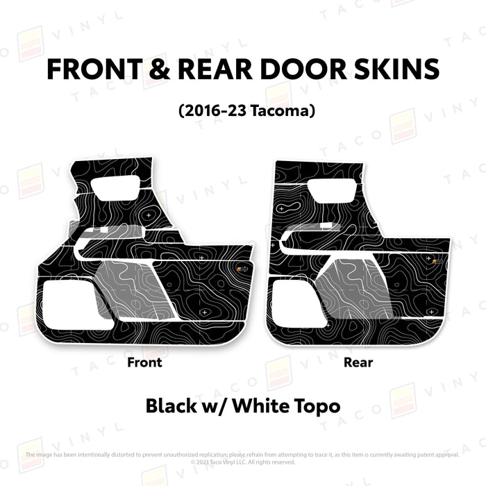 2016-23 Tacoma Door Skins