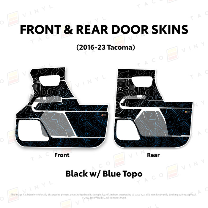 2016-23 Tacoma Door Skins