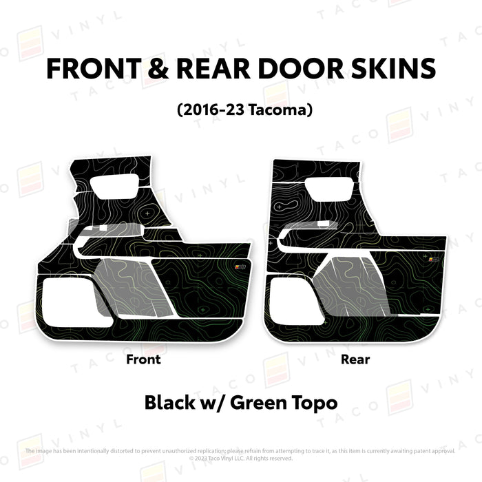 2016-23 Tacoma Door Skins