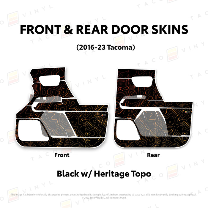 2016-23 Tacoma Door Skins