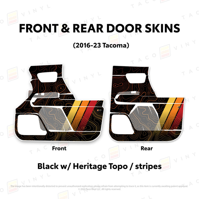 2016-23 Tacoma Door Skins