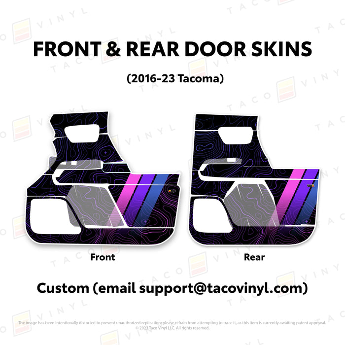 2016-23 Tacoma Door Skins