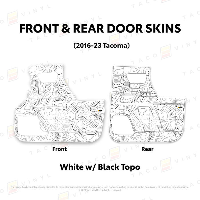 2016-23 Tacoma Door Skins