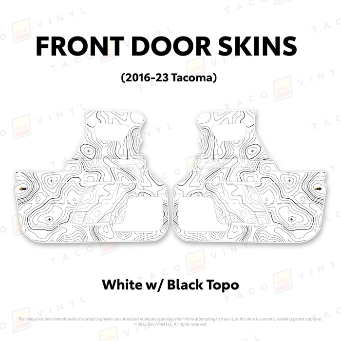 2016-23 Tacoma Door Skins