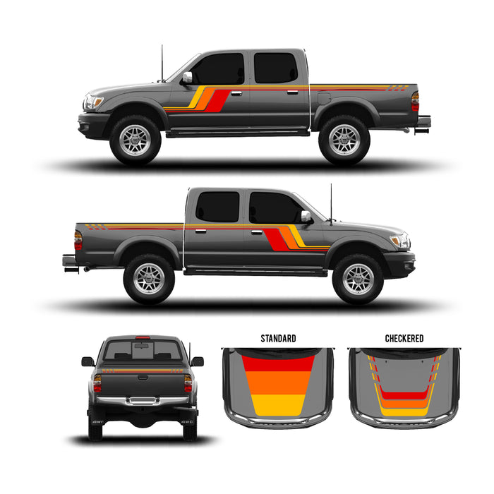 1995-04 Tacoma Checkered Stripe Kit