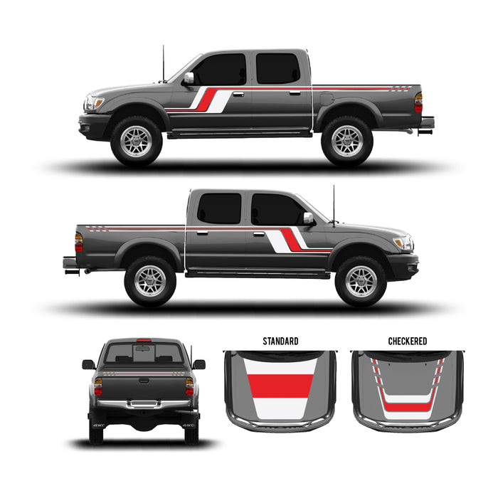 1995-04 Tacoma Checkered Stripe Kit