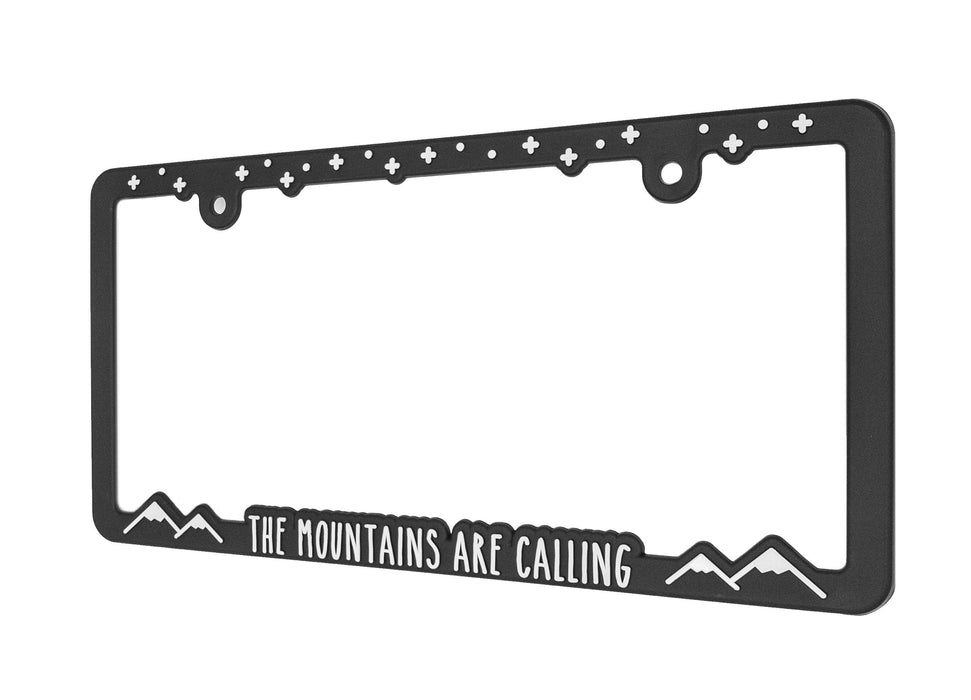 Mountains are Calling - License Plate Frame