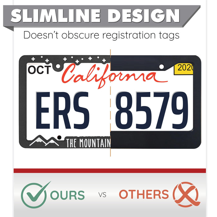 Mountains are Calling - License Plate Frame