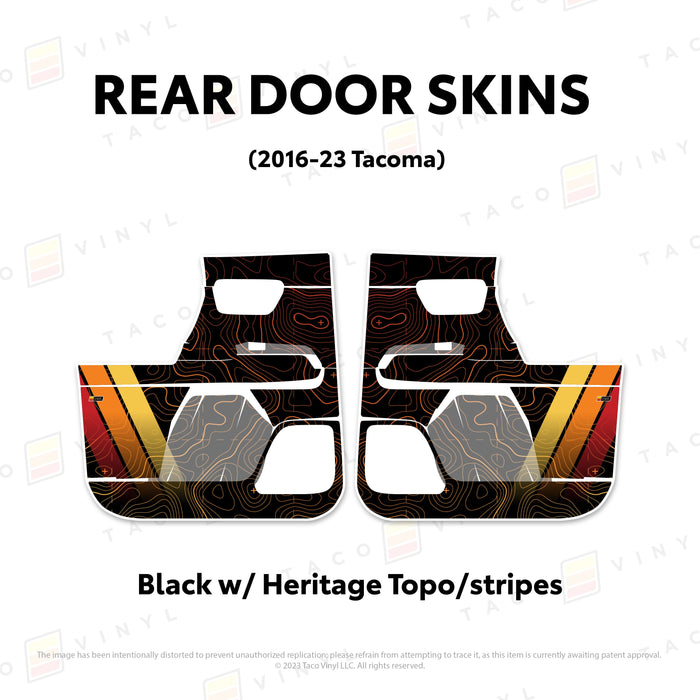 2016-23 Tacoma Door Skins