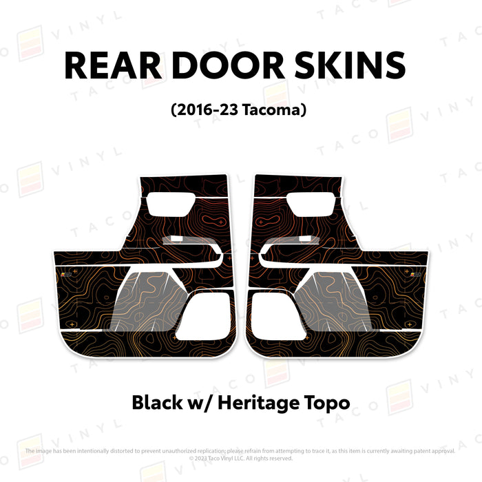 2016-23 Tacoma Door Skins