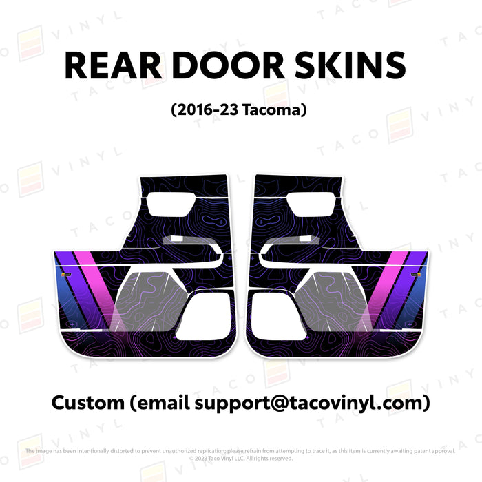 2016-23 Tacoma Door Skins