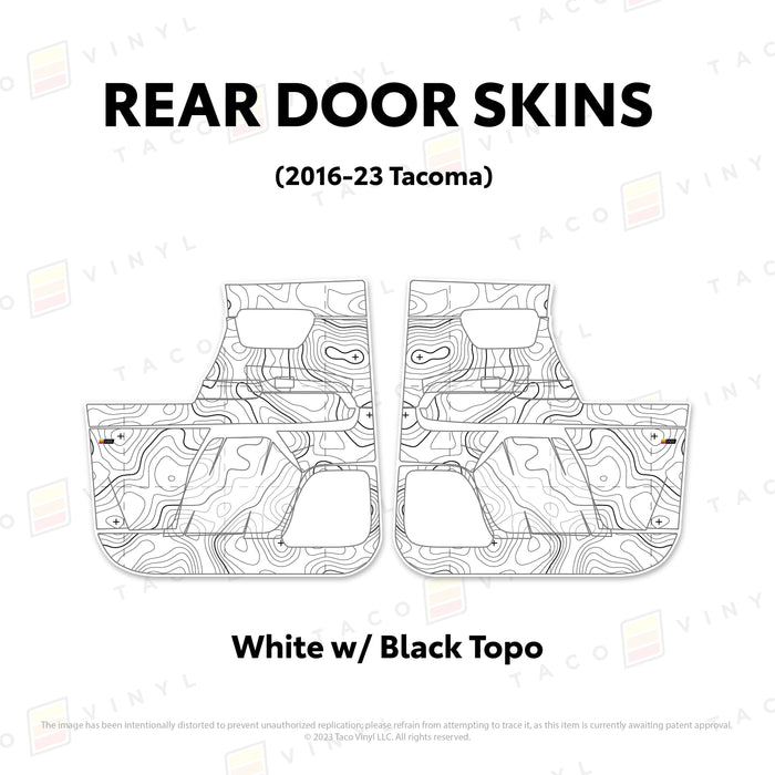 2016-23 Tacoma Door Skins